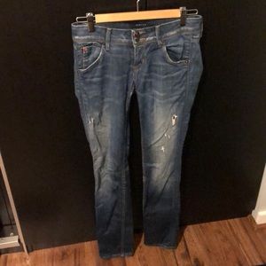 Low Rise Dark Wash Jeans